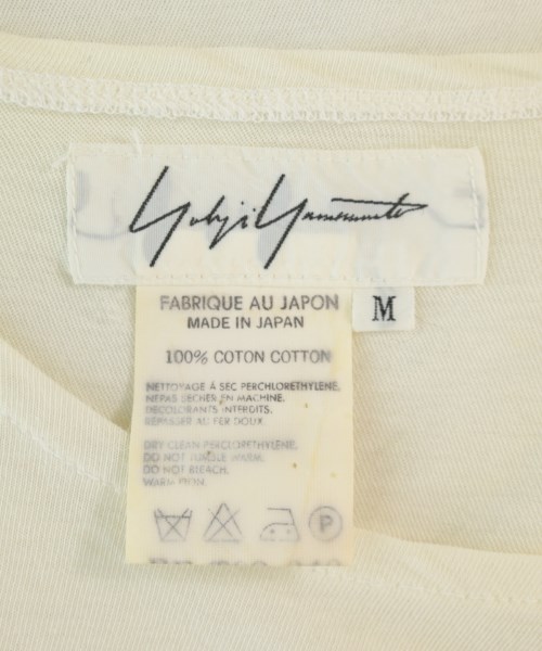 Yohji Yamamoto（ヨウジヤマモト）Tシャツ・カットソー 白 サイズ:M レディース/2200696290084