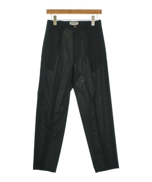 YOHJI YAMAMOTO(ヨウジヤマモト)スラックス 黒 サイズ:S/2200696290435