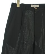 Yohji Yamamoto（ヨウジヤマモト）スラックス 黒 サイズ:S レディース/2200696290435