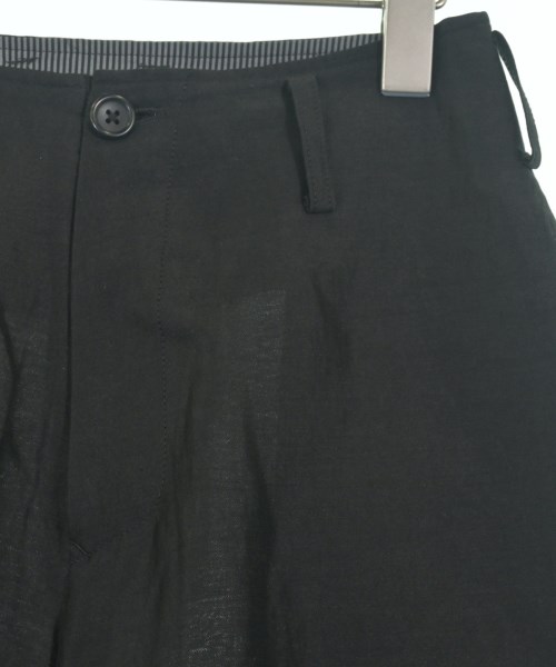 Yohji Yamamoto（ヨウジヤマモト）スラックス 黒 サイズ:1(XS位) レディース/2200698121034