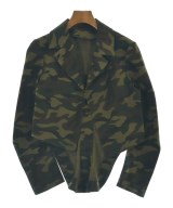 Yohji Yamamoto（ヨウジヤマモト）カジュアルジャケット カーキ サイズ:1(XS位) レディース/2200698050105