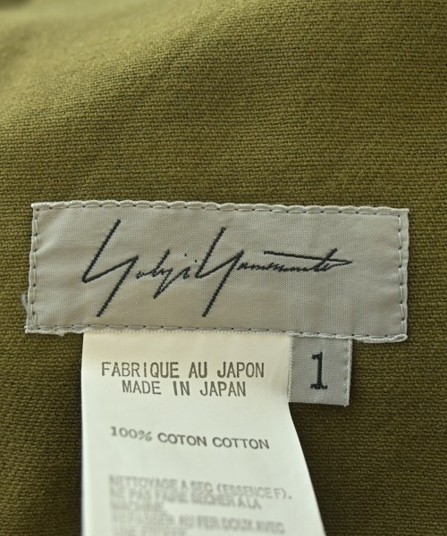 Yohji Yamamoto（ヨウジヤマモト）その他 カーキ サイズ:1(XS位) レディース/2200698050167