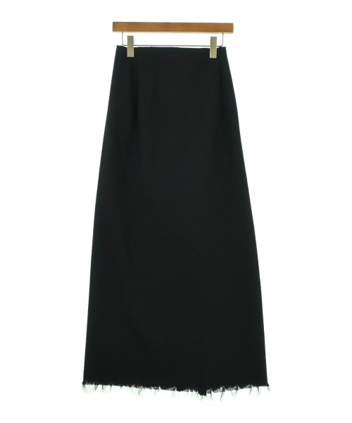 YOHJI YAMAMOTO(ヨウジヤマモト)ロング・マキシ丈スカート 黒 サイズ:S/2200697196026
