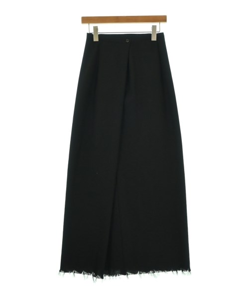 Yohji Yamamoto（ヨウジヤマモト）ロング・マキシ丈スカート 黒 サイズ:S レディース/2200697196026