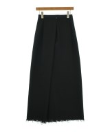 Yohji Yamamoto（ヨウジヤマモト）ロング・マキシ丈スカート 黒 サイズ:S レディース/2200697196026