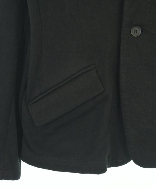 Yohji Yamamoto（ヨウジヤマモト）カジュアルジャケット 黒 サイズ:2(S位) レディース/2200699599023