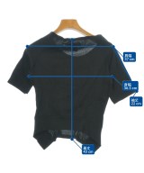 Yohji Yamamoto（ヨウジヤマモト）Tシャツ・カットソー 黒 サイズ:2(S位) レディース/2200696634055