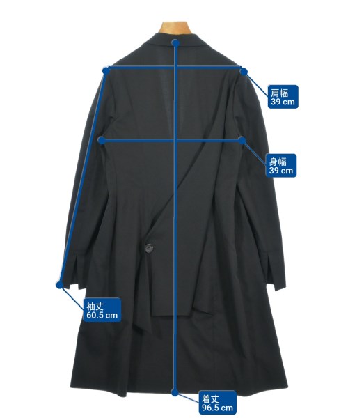 Yohji Yamamoto（ヨウジヤマモト）その他 黒 サイズ:1(XS位) レディース/2200700998012