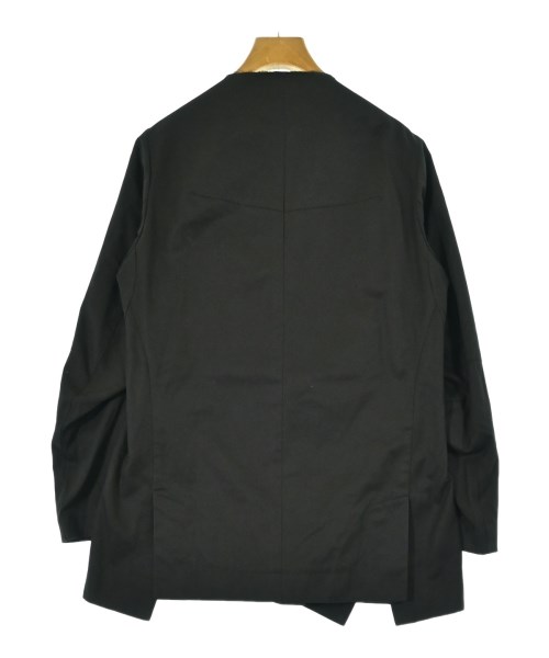 Yohji Yamamoto（ヨウジヤマモト）ノーカラージャケット 黒 サイズ:1(XS位) レディース/2200701331184
