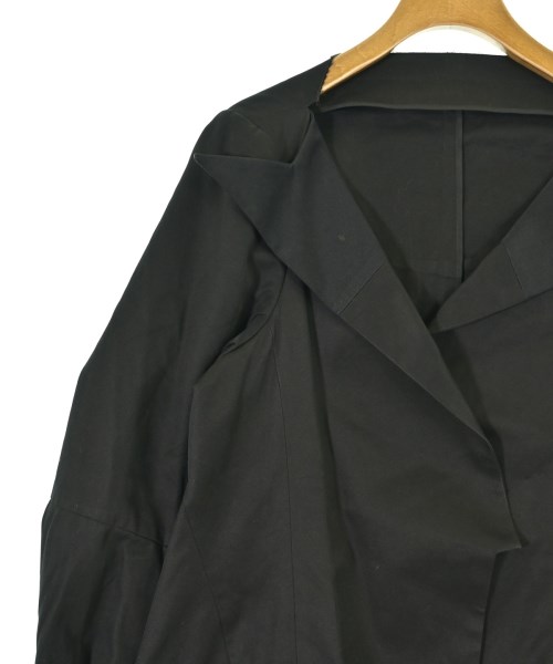 Yohji Yamamoto（ヨウジヤマモト）ノーカラージャケット 黒 サイズ:1(XS位) レディース/2200701331184