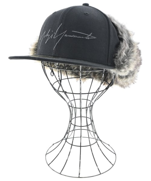 YOHJI YAMAMOTO(ヨウジヤマモト)キャップ 黒 サイズ:59.6/2200701548124