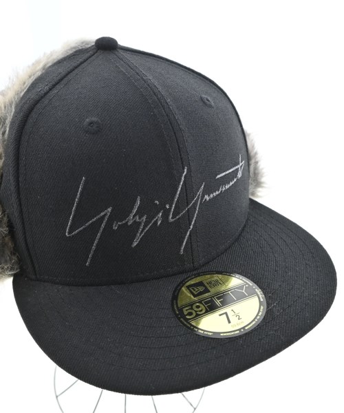 Yohji Yamamoto（ヨウジヤマモト）キャップ 黒 サイズ:59.6 メンズ/2200701548124