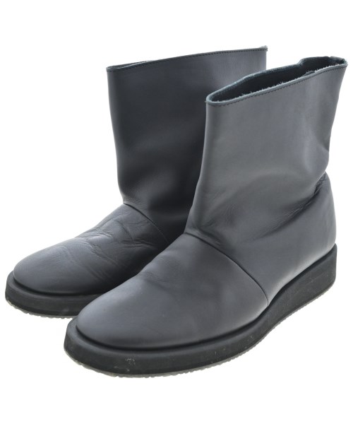 YOHJI YAMAMOTO(ヨウジヤマモト)ブーツ 黒 サイズ:UK3(21.5cm位)/2200654636060