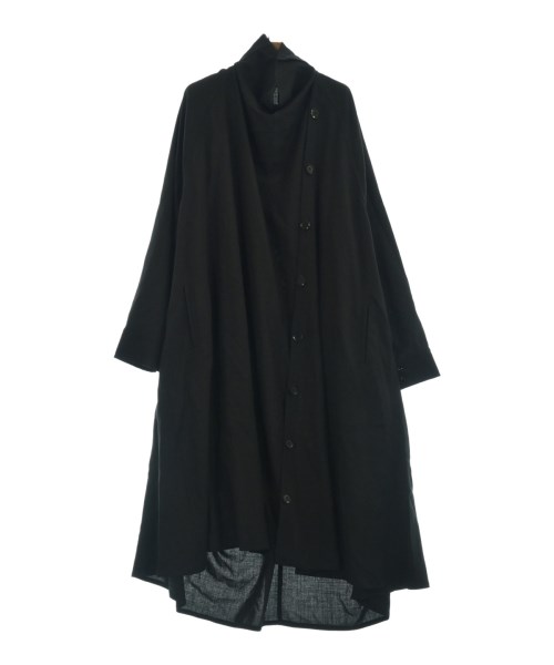 YOHJI YAMAMOTO(ヨウジヤマモト)シャツワンピース 黒 サイズ:1(XS位)/2200654715062