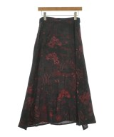 Yohji Yamamoto（ヨウジヤマモト）ロング・マキシ丈スカート 黒 サイズ:1(XS位) レディース/2200650020047