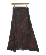 Yohji Yamamoto（ヨウジヤマモト）ロング・マキシ丈スカート 黒 サイズ:1(XS位) レディース/2200650020047