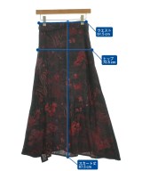 Yohji Yamamoto（ヨウジヤマモト）ロング・マキシ丈スカート 黒 サイズ:1(XS位) レディース/2200650020047