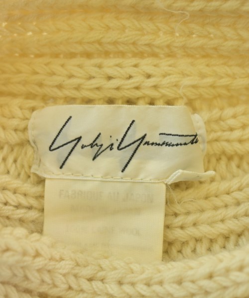 Yohji Yamamoto（ヨウジヤマモト）ニット・セーター ベージュ サイズ:M レディース/2200654154038