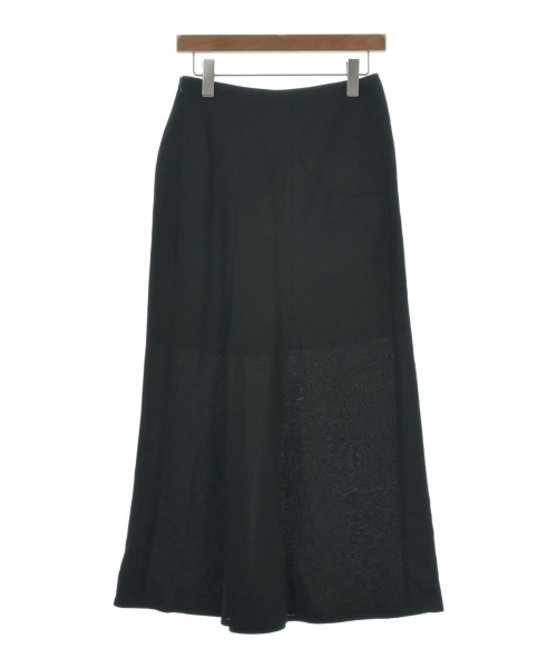 YOHJI YAMAMOTO(ヨウジヤマモト)ロング・マキシ丈スカート 黒 サイズ:1(XS位)/2200653037028
