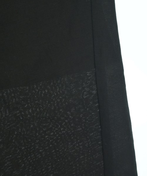 Yohji Yamamoto（ヨウジヤマモト）ロング・マキシ丈スカート 黒 サイズ:1(XS位) レディース/2200653037028