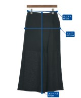 Yohji Yamamoto（ヨウジヤマモト）ロング・マキシ丈スカート 黒 サイズ:1(XS位) レディース/2200653037028