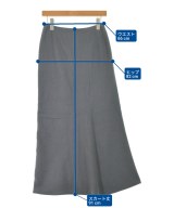 Yohji Yamamoto（ヨウジヤマモト）ロング・マキシ丈スカート グレー サイズ:1(XS位) レディース/2200653037035