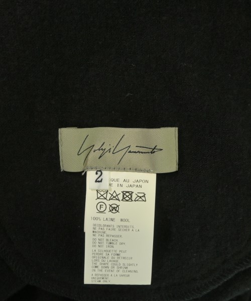 Yohji Yamamoto（ヨウジヤマモト）ワンピース 黒 サイズ:2(S位) レディース/2200657333041