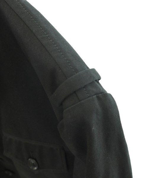 Yohji Yamamoto（ヨウジヤマモト）ステンカラーコート 黒 サイズ:2(S位) メンズ/2200658256028