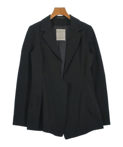 YOHJI YAMAMOTO(ヨウジヤマモト)カジュアルジャケット 黒 サイズ:1(XS位)/2200658312144