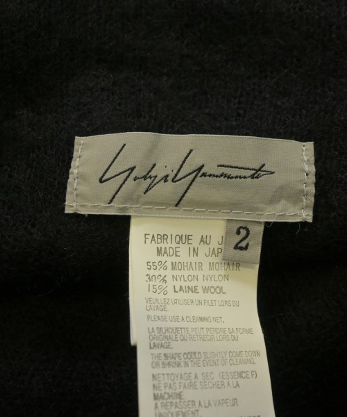 Yohji Yamamoto（ヨウジヤマモト）カーディガン 黒 サイズ:2(S位) レディース/2200655134237