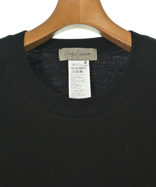 Yohji Yamamoto（ヨウジヤマモト）Tシャツ・カットソー 黒 サイズ:2(S位) メンズ/2200658981029