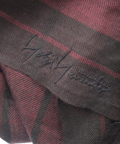 Yohji Yamamoto（ヨウジヤマモト）ストール 赤 サイズ:- レディース/2200659962065