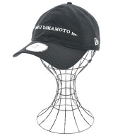 Yohji Yamamoto（ヨウジヤマモト）キャップ 黒 サイズ:- メンズ/2200659993052