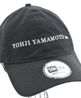 Yohji Yamamoto（ヨウジヤマモト）キャップ 黒 サイズ:- メンズ/2200659993052