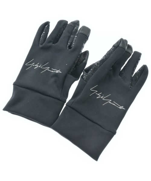 YOHJI YAMAMOTO(ヨウジヤマモト)手袋 黒 サイズ:S-M/2200659993083