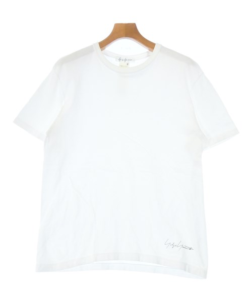 YOHJI YAMAMOTO(ヨウジヤマモト)Tシャツ・カットソー 白 サイズ:2(S位)/2200660717029
