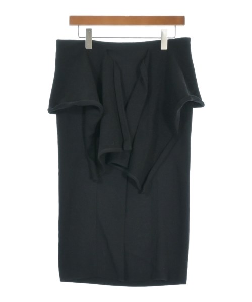 YOHJI YAMAMOTO(ヨウジヤマモト)ロング・マキシ丈スカート 黒 サイズ:S/2200657833039