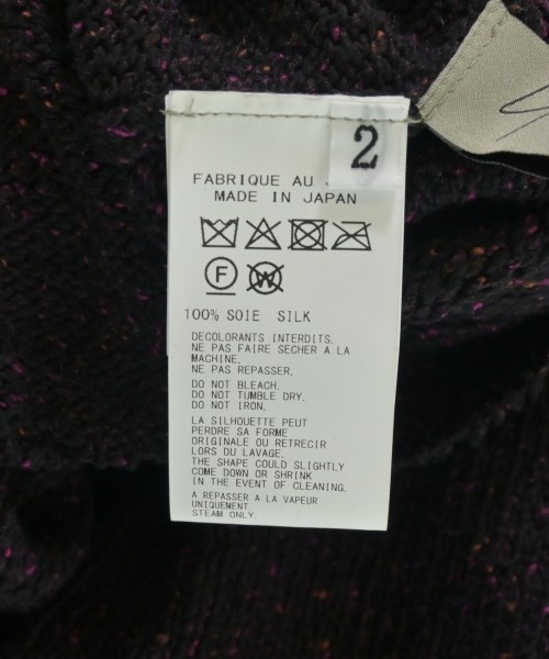 Yohji Yamamoto（ヨウジヤマモト）ニット・セーター 黒 サイズ:2(S位) レディース/2200711420021