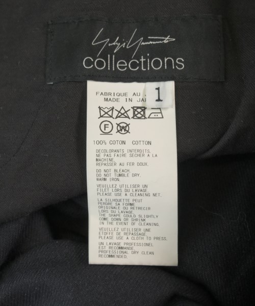 Yohji Yamamoto（ヨウジヤマモト）その他 黒 サイズ:1(XS位) レディース/2200713568103