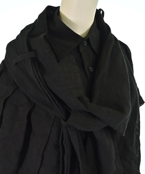 Yohji Yamamoto（ヨウジヤマモト）カジュアルシャツ 黒 サイズ:1(XS位) レディース/2200695704087