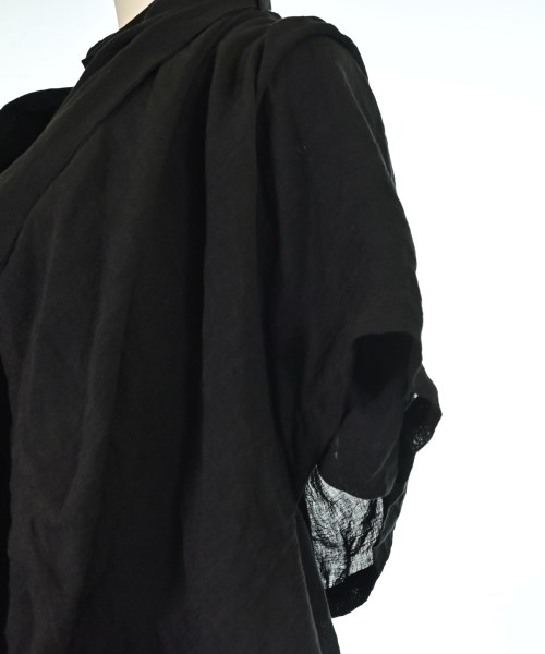 Yohji Yamamoto（ヨウジヤマモト）カジュアルシャツ 黒 サイズ:1(XS位) レディース/2200695704087