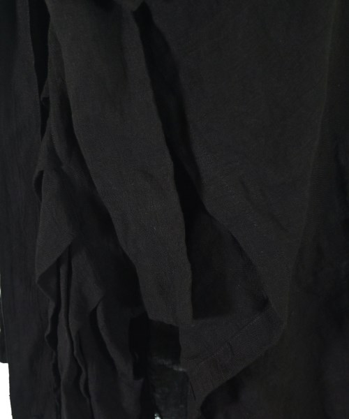Yohji Yamamoto（ヨウジヤマモト）カジュアルシャツ 黒 サイズ:1(XS位) レディース/2200695704087