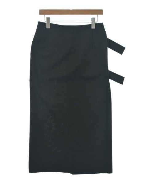 Yohji Yamamoto（ヨウジヤマモト）ロング・マキシ丈スカート 黒 サイズ:1(XS位) レディース/2200715641026