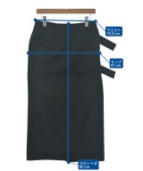 Yohji Yamamoto（ヨウジヤマモト）ロング・マキシ丈スカート 黒 サイズ:1(XS位) レディース/2200715641026