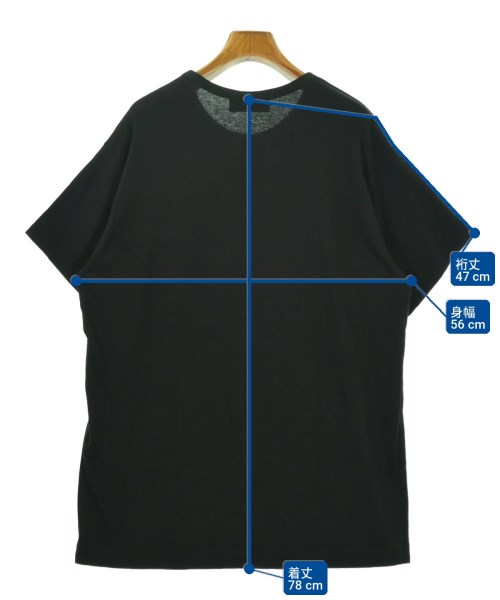 Yohji Yamamoto（ヨウジヤマモト）Tシャツ・カットソー 黒 サイズ:2(S位) レディース/2200715772034