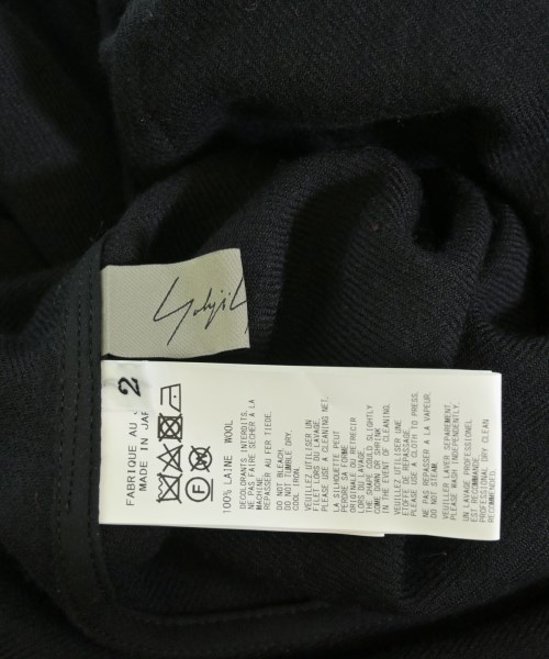 Yohji Yamamoto（ヨウジヤマモト）ワンピース 黒 サイズ:2(S位) レディース/2200716179047