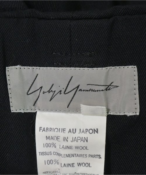 Yohji Yamamoto（ヨウジヤマモト）オールインワン/サロペット 黒 サイズ:S レディース/2200716780014