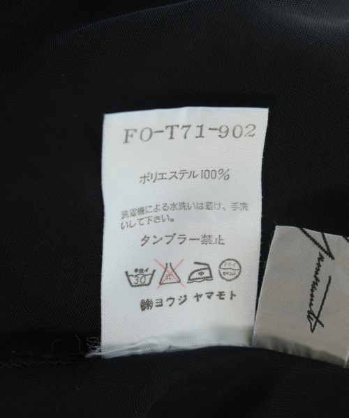 Yohji Yamamoto（ヨウジヤマモト）Tシャツ・カットソー 黒 サイズ:M レディース/2200714023083