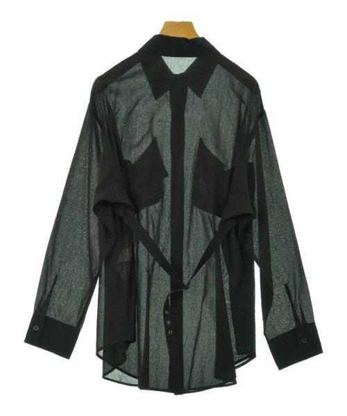Yohji Yamamoto（ヨウジヤマモト）カジュアルシャツ 黒 サイズ:3(M位) レディース/2200719234019