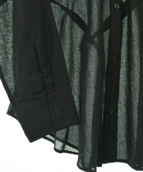 Yohji Yamamoto（ヨウジヤマモト）カジュアルシャツ 黒 サイズ:3(M位) レディース/2200719234019